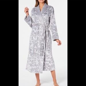 Plush long robe
